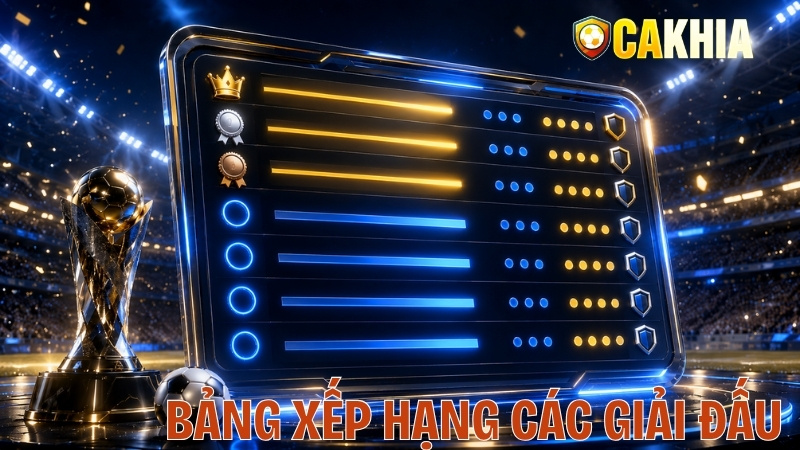 Bảng xếp hạng các đội