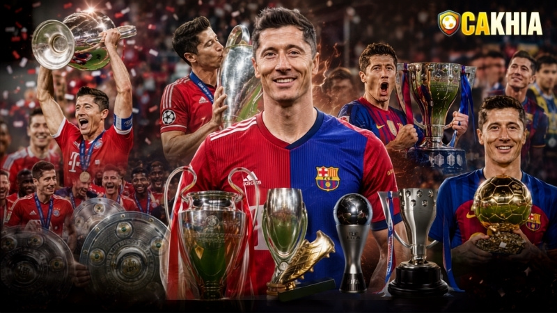 Hành trình chinh phục đỉnh cao thế giới của "Lewangoalski"