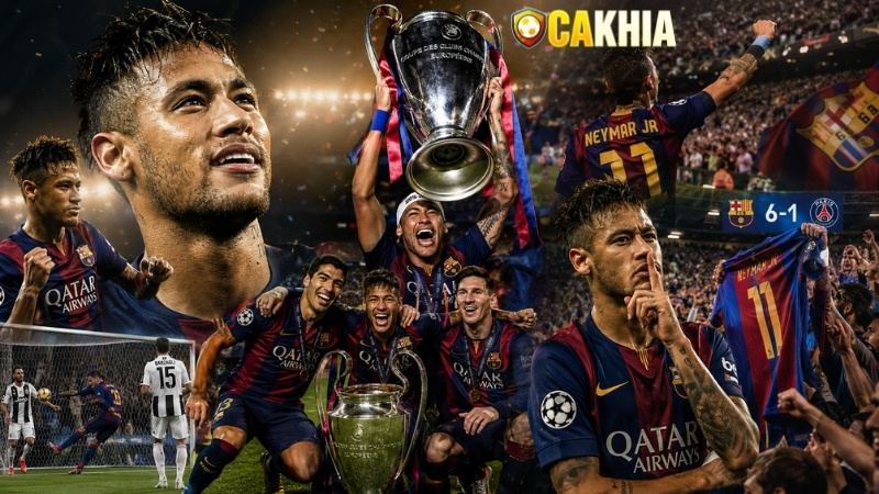 Khởi đầu hành trình bóng đá của Neymar Jr