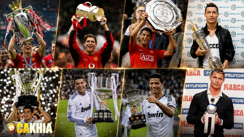 Sự nghiệp bóng đá lẫy lừng của huyền thoại Cristiano Ronaldo