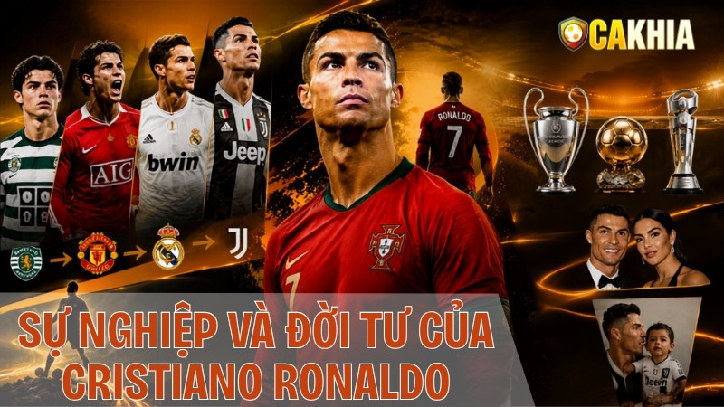 Sự Nghiệp Và Đời Tư Cristiano Ronaldo
